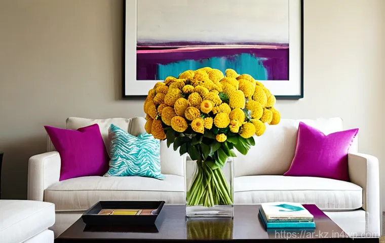 색채에 대한 감정적 반응의 개인 차이 - **Prompt 2: Colors and Culture: A Marketplace of Meanings**
    A vibrant, eye-level shot capturing ...